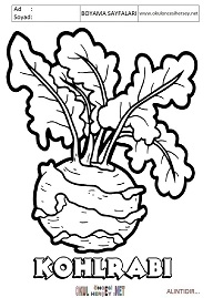 ingilizce boyama sayfaları